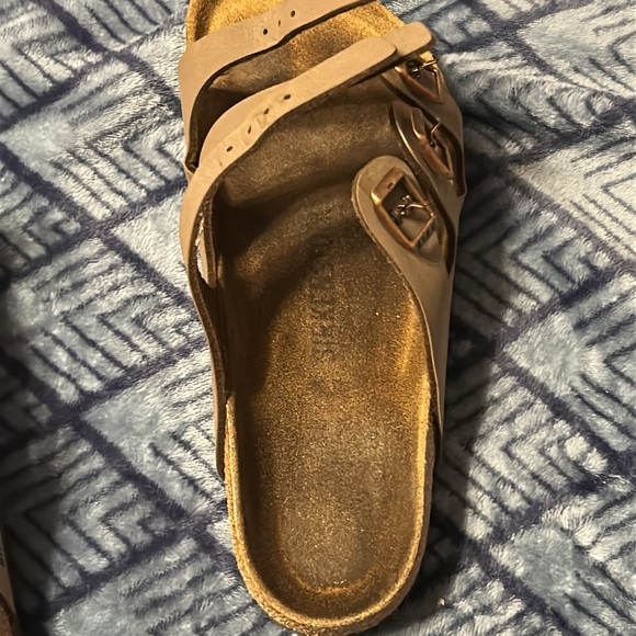 Womens 38 Birkenstock Florida Slides Soft Footbed - Picture 5 of 6